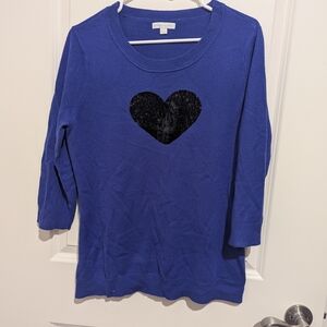 New York & Company Royal Blue Sweater